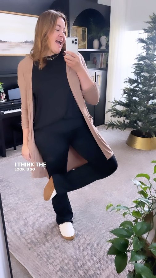 Instagram post by @ashleyrosereeves for Acorn. Caption reads: ‘Tis the season to be cozy! Make sure you take....