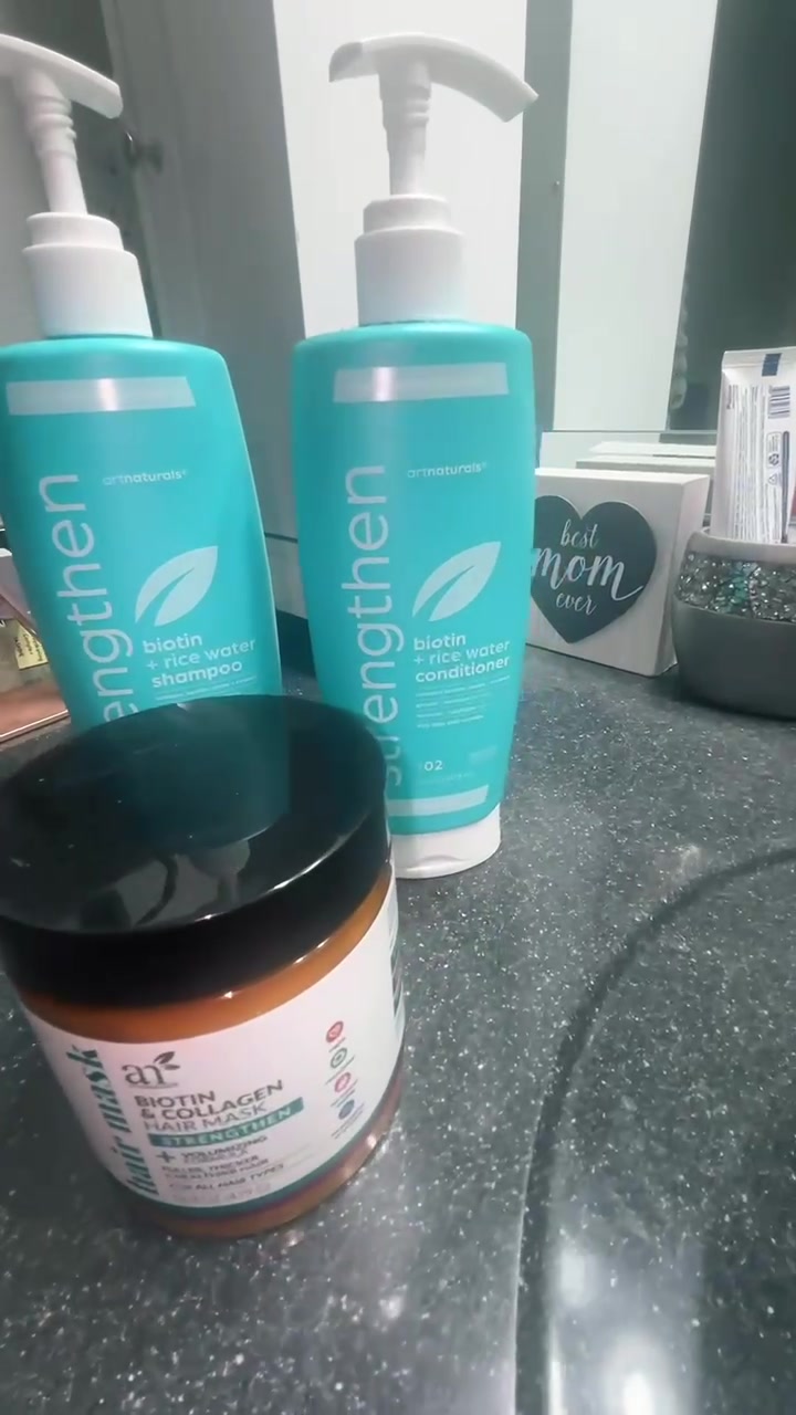 TikTok post by @cassie_moran24 for artnaturals. Caption reads: Get your very own hair bundle today by....