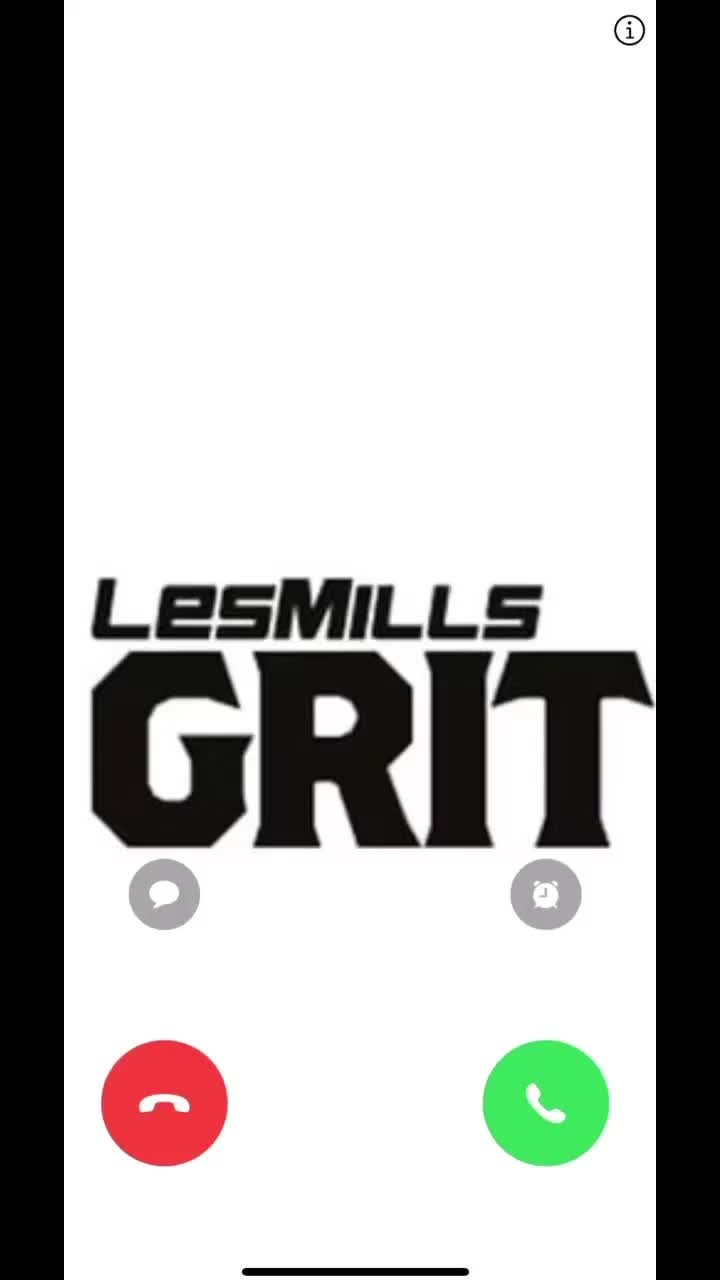 Instagram post by @bashollander for LES MILLS. Caption reads: Who is calling? ⁠
⁠
#lesmillslive....