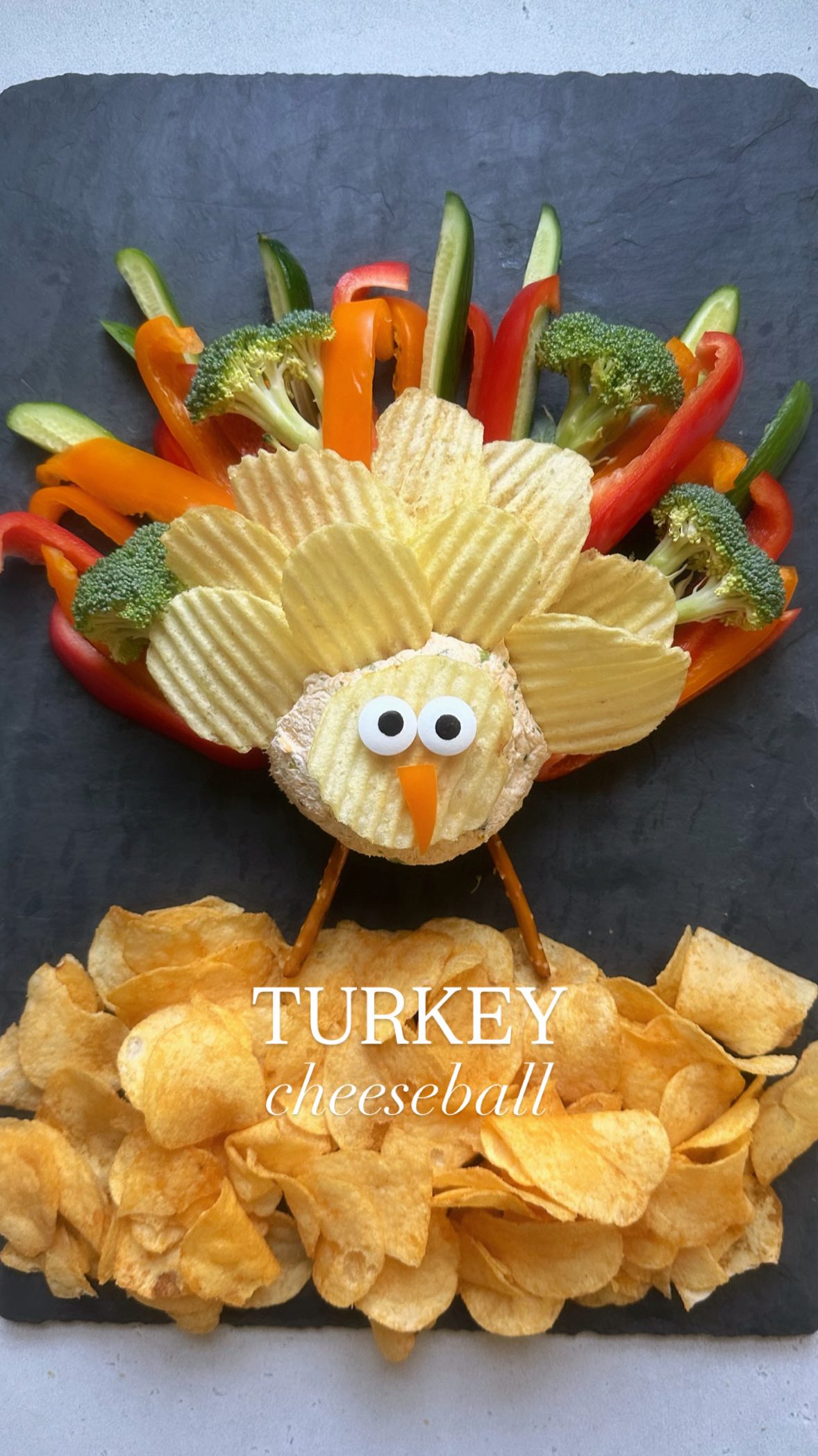 Instagram post by @30minutefoodie for Lay's. Caption reads: #ad Thanksgiving at my house always starts with....