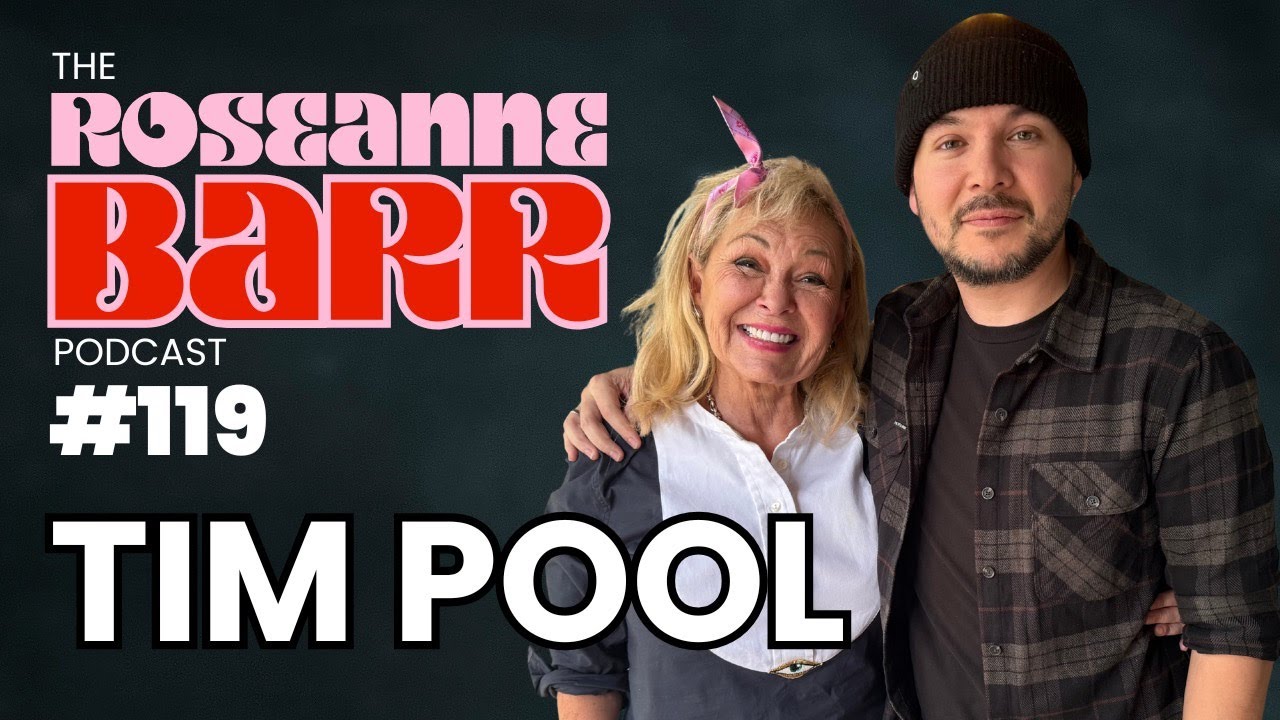 YouTube post by @roseannebarr for Home Chef. Caption reads: Tim Pool | The Roseanne Barr Podcast .