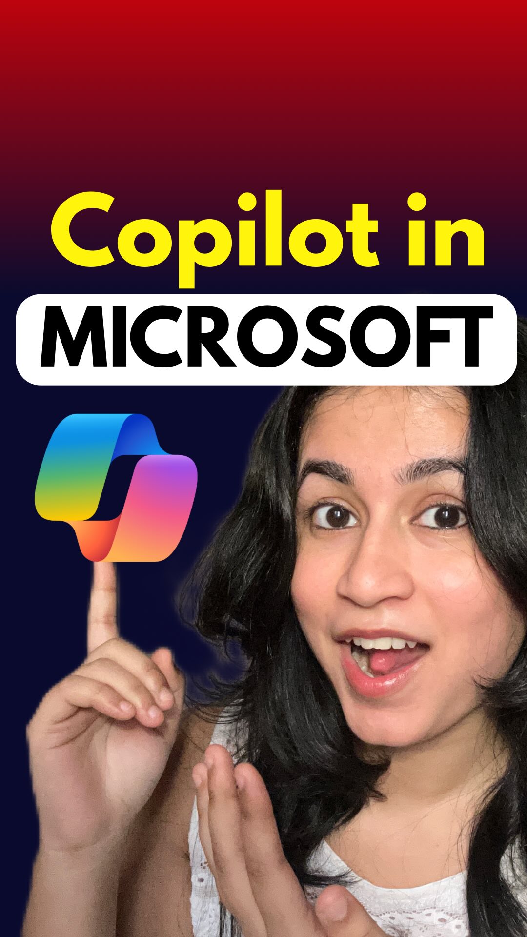 Instagram post by @yuktiupdates for Microsoft. Caption reads: Making my hectic life easier and managable with....