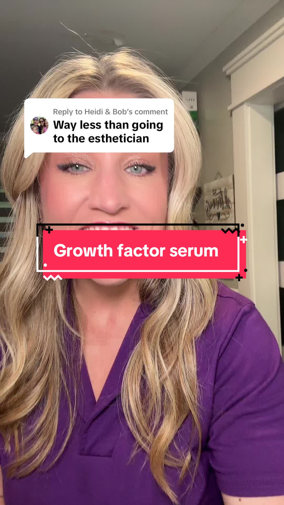 TikTok post by @christylong40 for DRMTLGY. Caption reads: [...] the results I am getting!....