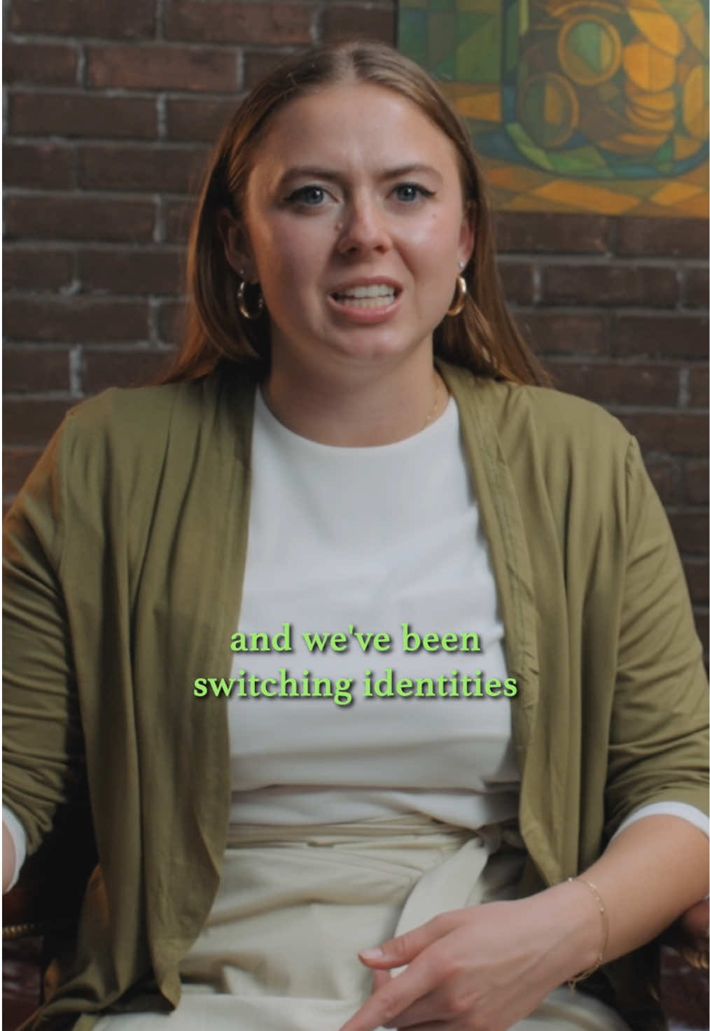 TikTok post by @alloramomo for Wise. Caption reads: Doppelganger. @Wise #ad #besmartgetwise....