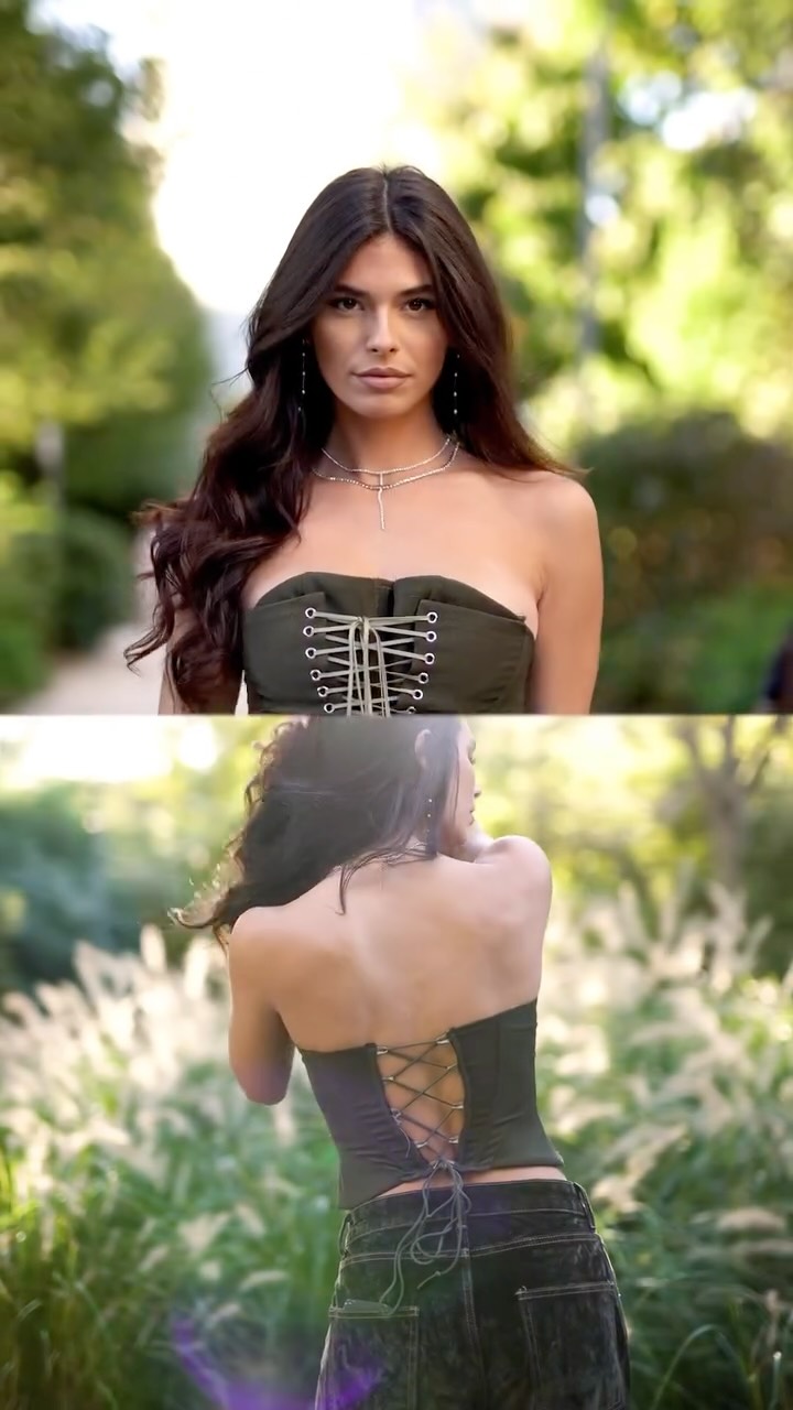 Instagram post by @fedepetagna_ for PURELEI. Caption reads: Green 💚 

Accessories: @purelei 
•
•
•
•
#green....