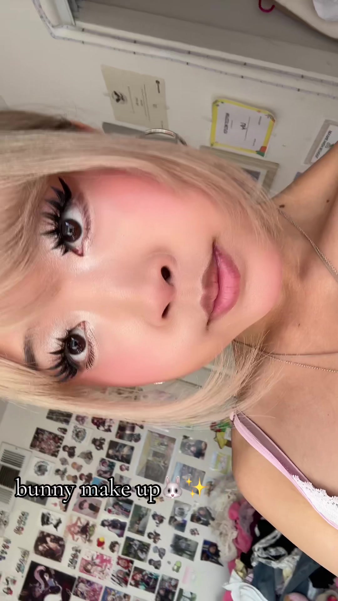TikTok post by @lilyy.wuu for Ninetynine Dreams. Caption reads: i want a pickle…@NinetynineDreams #lashes....