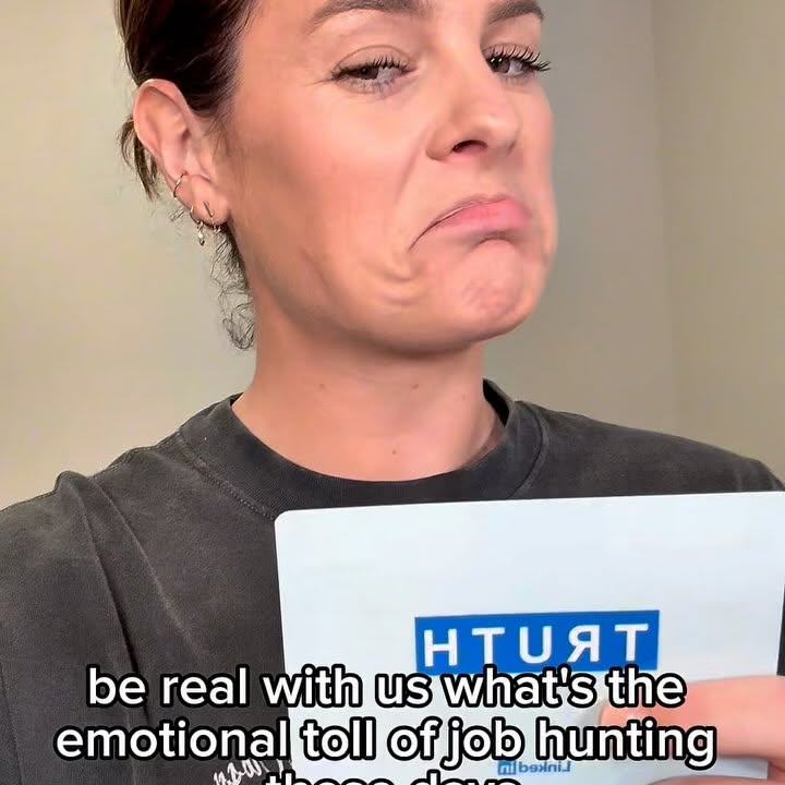Instagram post by @jbeattie91 for LinkedIn. Caption reads: Job hunting can be scaaary! Take it from a....