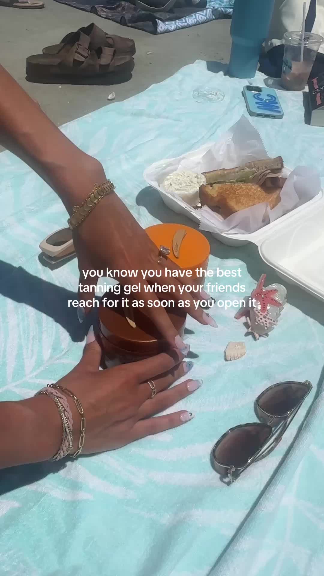 TikTok post by @gabbymsmith for Carroten. Caption reads: shop carroten.com for free shipping on every....