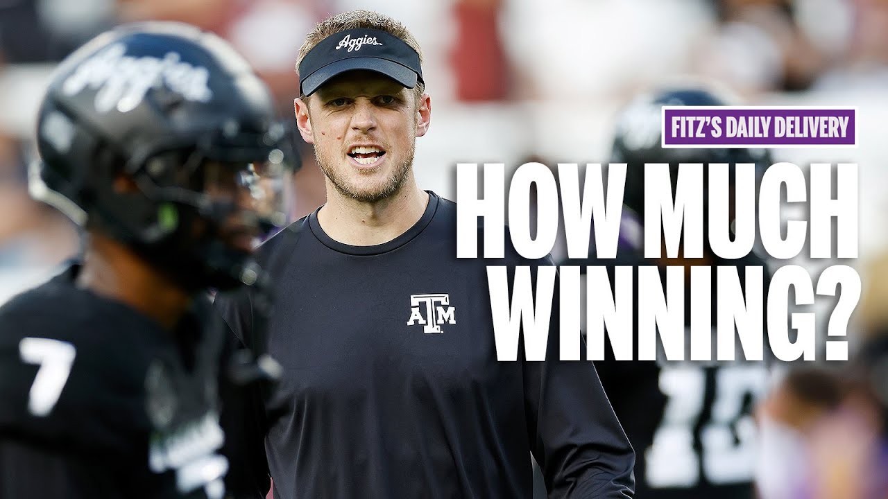 YouTube post by @GoPowercat for Coldest. Caption reads: Texas A&M in the CFP carries some meaning for....