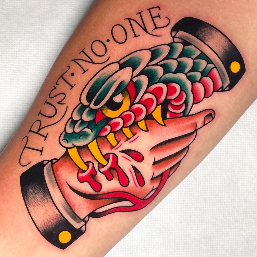 Instagram post by @saschi_mccormack for Killer Ink Limited. Caption reads: We quickly cleared the way for the rocky road to....