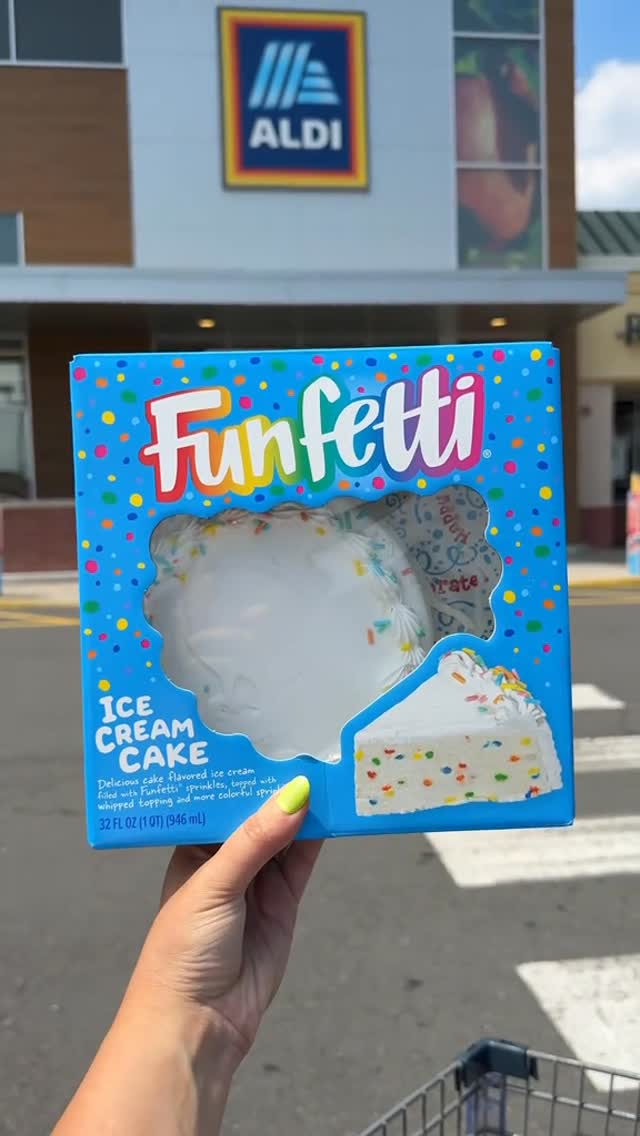 Instagram post by @aldiallthetime for Aldi UK. Caption reads: NEWS!! This week’s @aldiusa run just got sweeter....