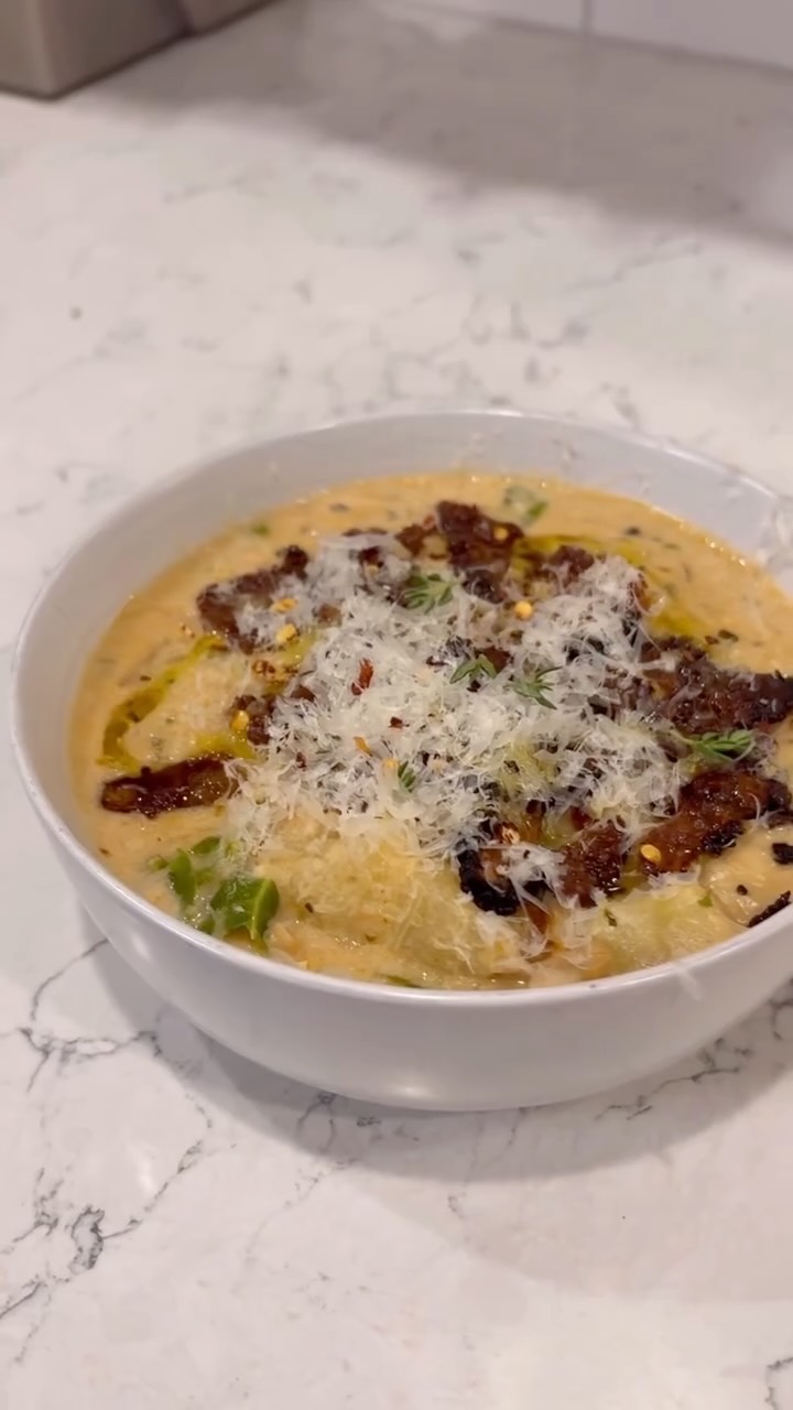 Instagram post by @blkandvegan for Vitamix. Caption reads: Comment ✨ ZUPPA✨ to get recipe sent right to you!....