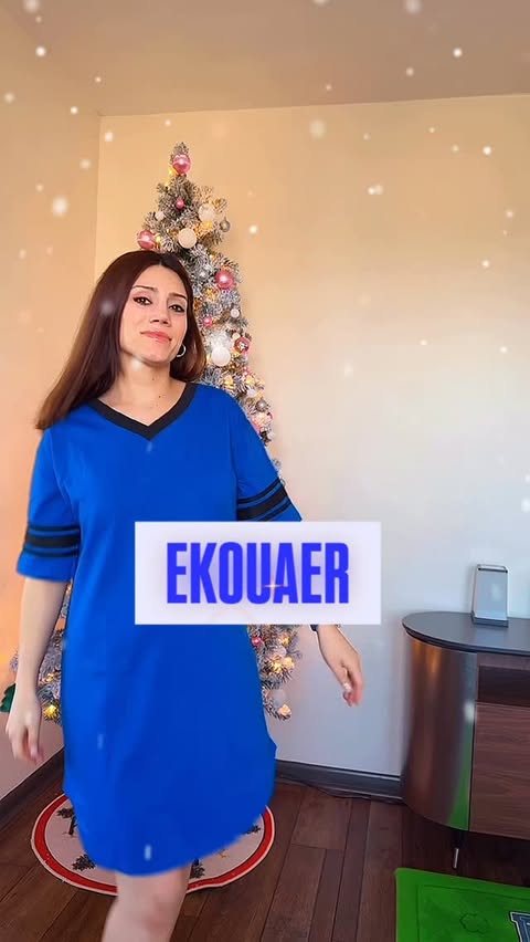 Instagram post by @tubii35.5 for Ekouaer. Caption reads: @ekouaerofficial For  comfortable and stylish....