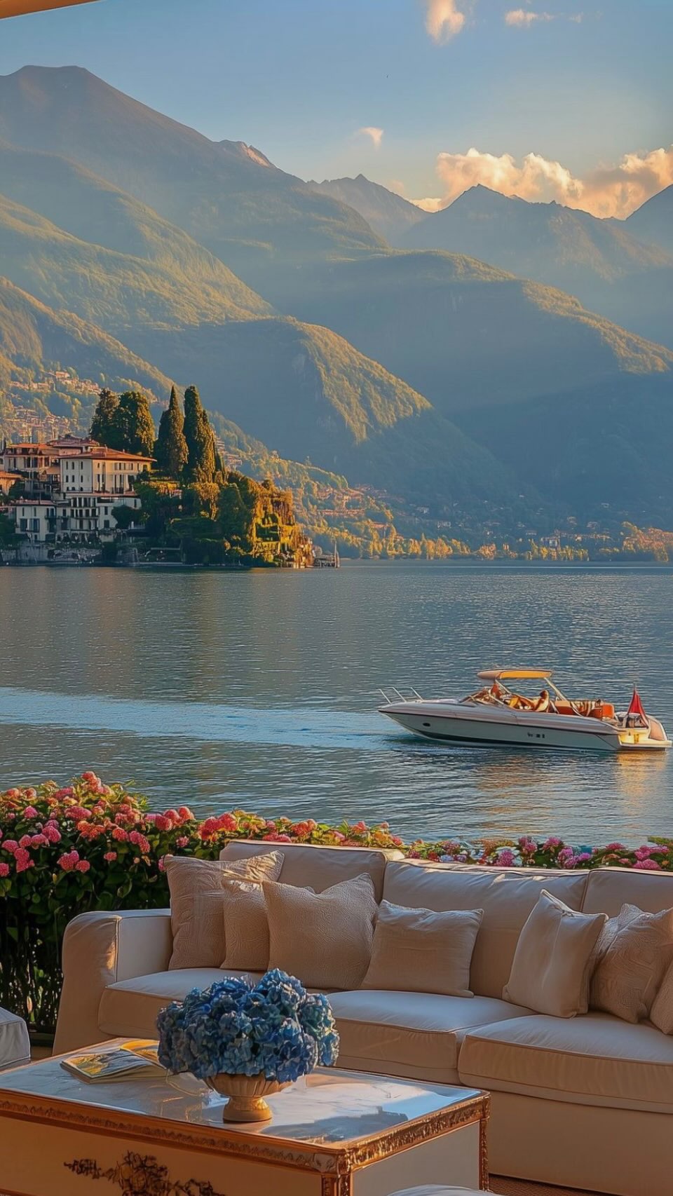 Instagram post by @sophie.codegoni for dalbaglobal. Caption reads: Two days in Como with @dalba_global – where the....