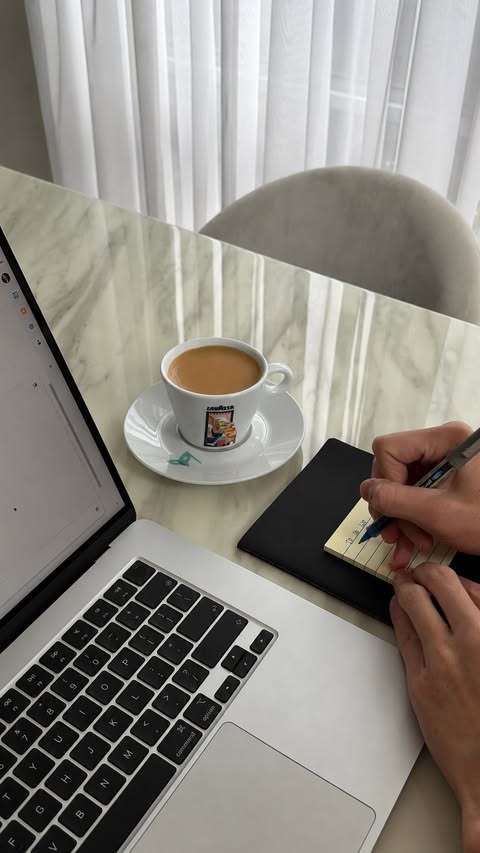 Instagram post by @williampham.au for Lavazza. Caption reads: [...] Loving my morning coffee ritual with....