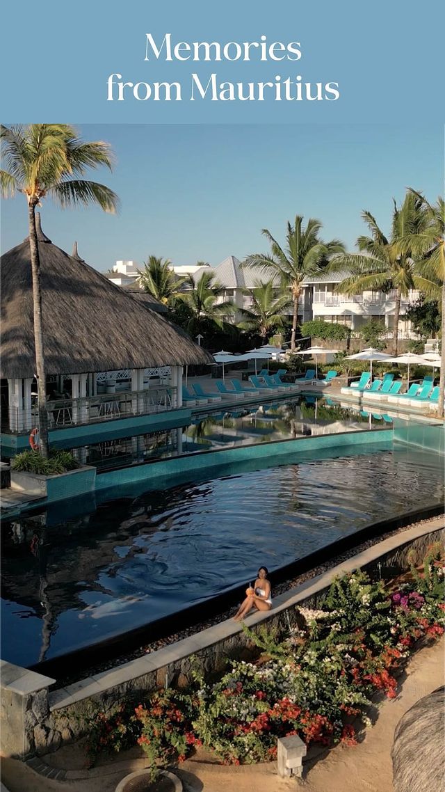 Instagram post by @anoushkalila for Condé Nast Traveller. Caption reads: Moments in Mauritius with my favourite travel....