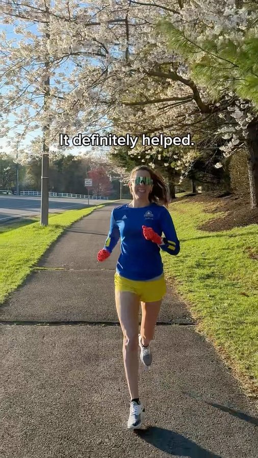 Instagram post by @elizabethclor for Tifosi Optics. Caption reads: I posted yesterday about the situation with my new....