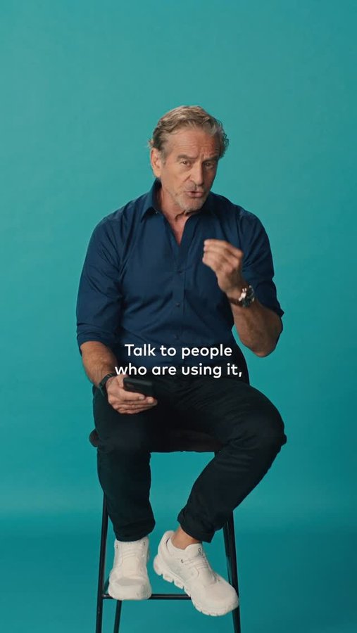 Instagram post by @mark_bouris for Optus. Caption reads: [...] selling it. 

In this new season of the....