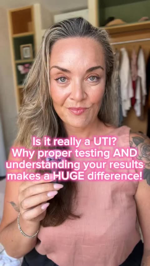 Instagram post by @yoninutritionist for Evvy. Caption reads: If I were experiencing recurring UTIs, I would be....