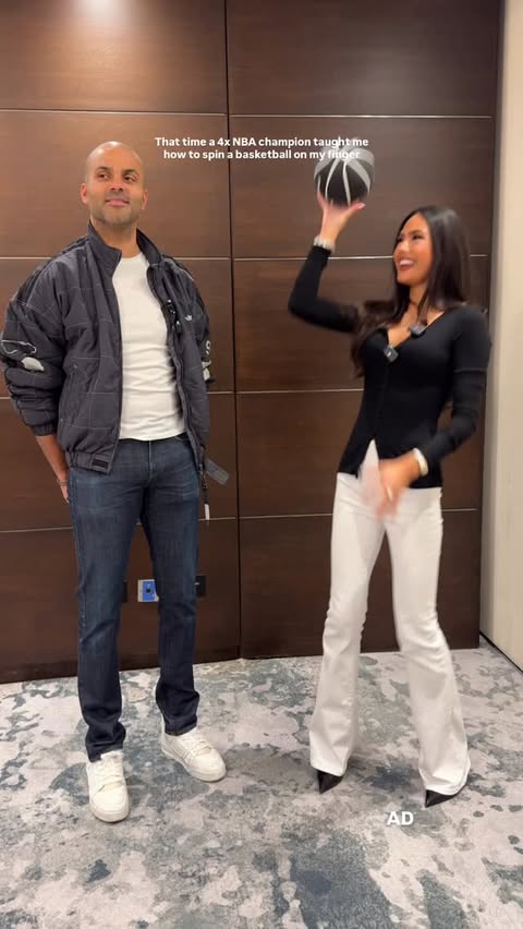 Instagram post by @lissiemackintosh for Revolut. Caption reads: [...] Am I ready for the court?? 🏀🏀@revolut.