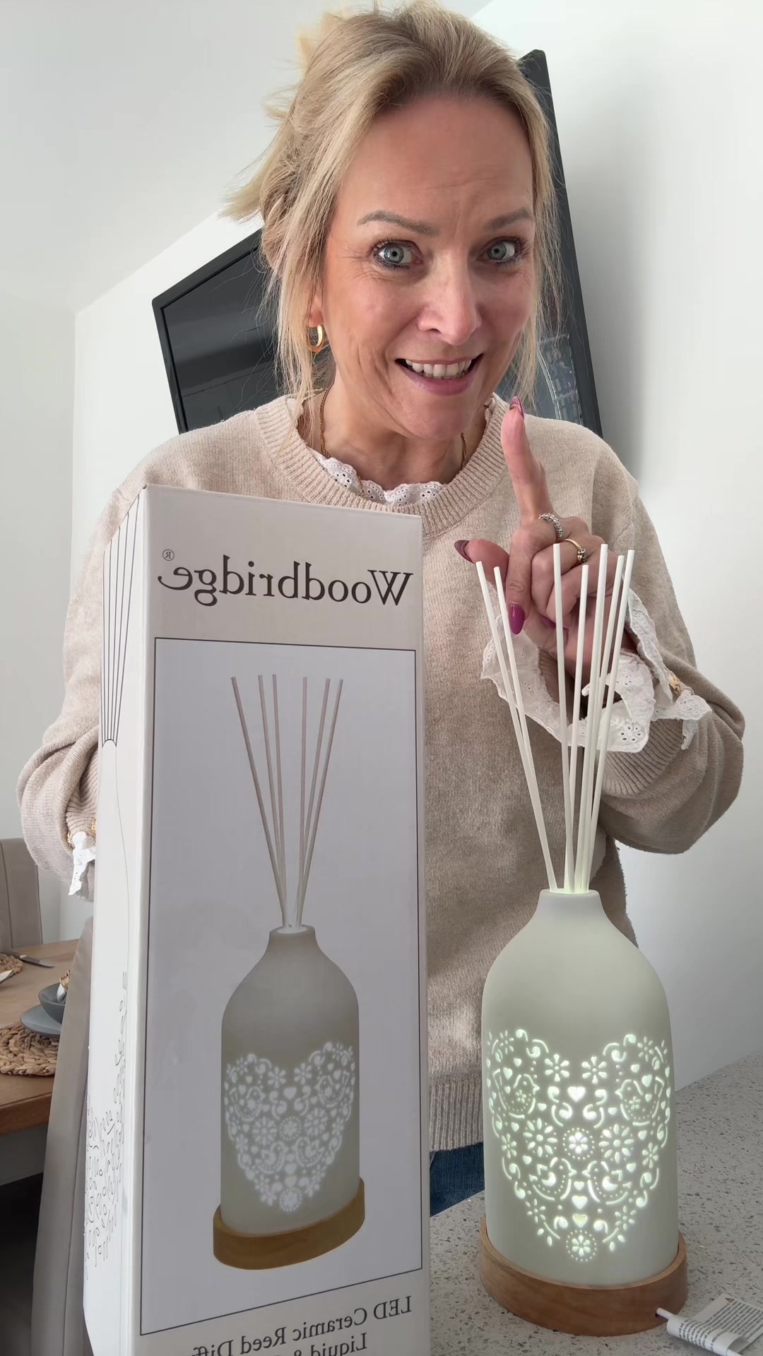 TikTok post by @wendyg_official for The Northumberland Candle Company. Caption reads: How gorgeous are these from @Northumberland Candle....