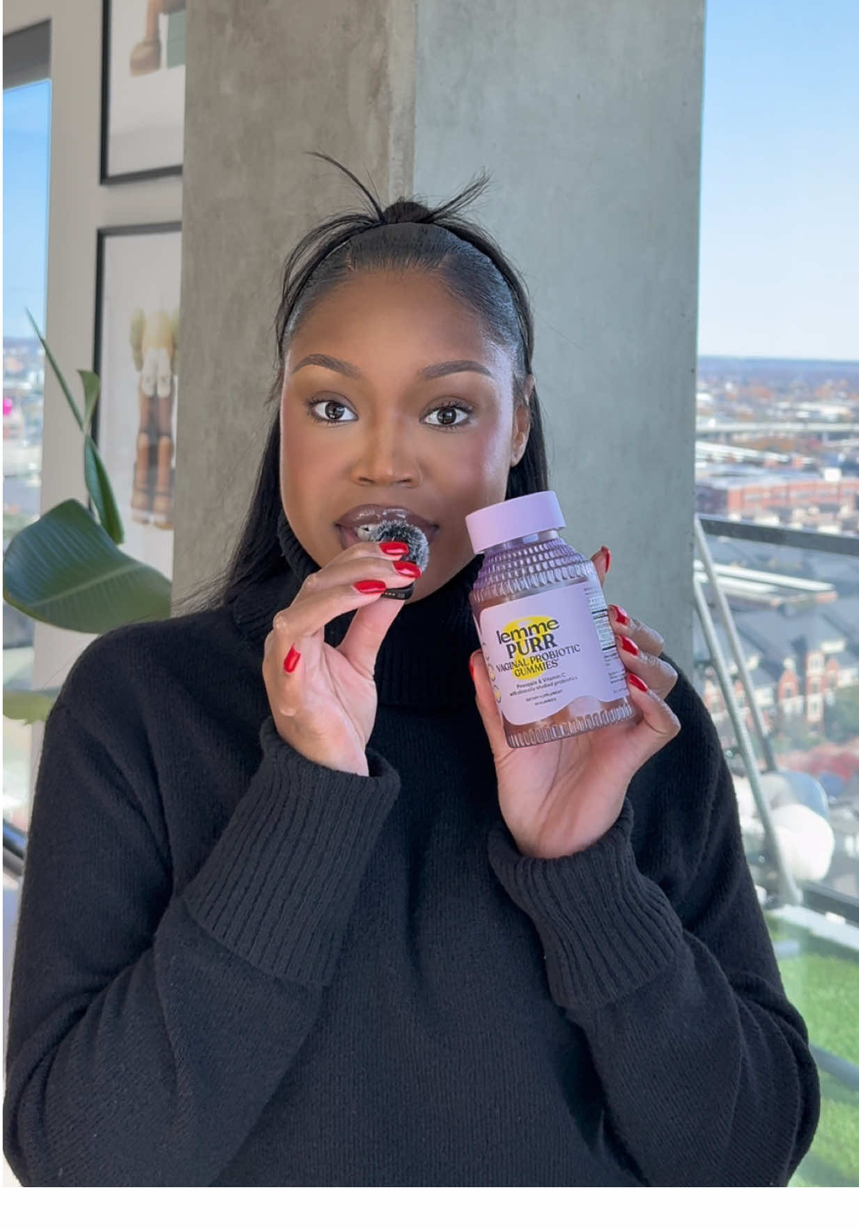 TikTok post by @officialericaaam for Lemme. Caption reads: [...] a difference, I have to put you on🤍 Lemme....