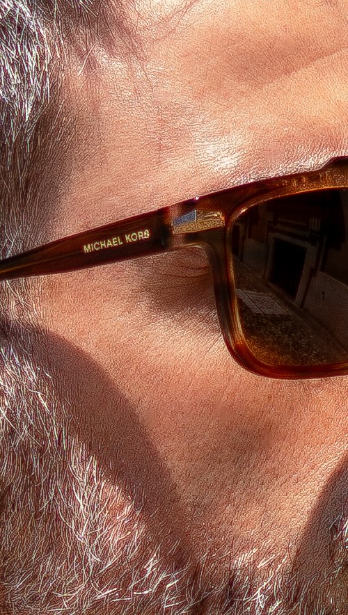 Instagram post by @alessandro.abbatecola for Michael Kors. Caption reads: [...] rules of the old town in linen and Michael....