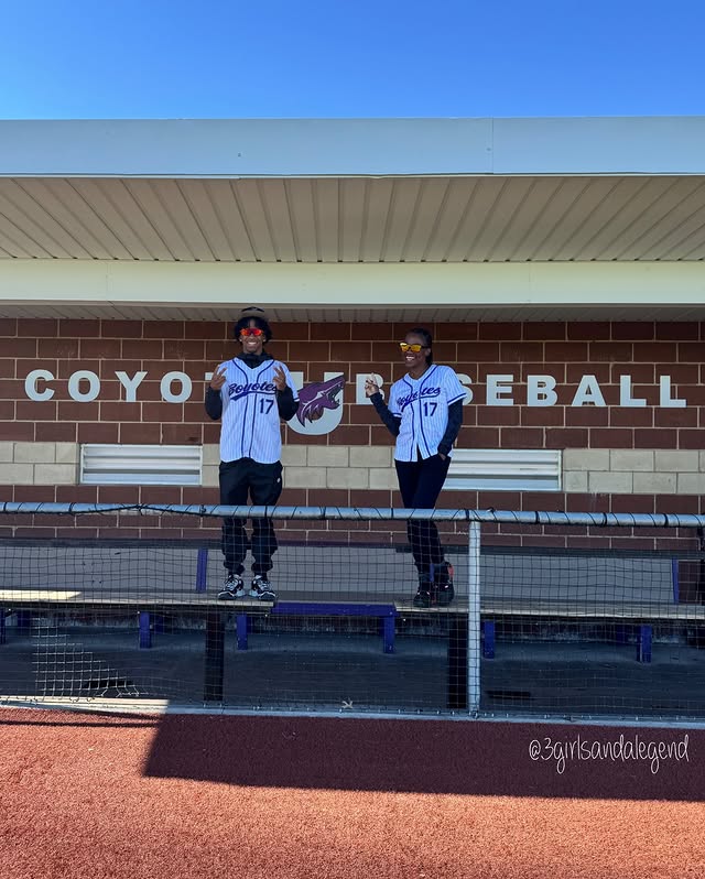 Instagram post by @3girlsandalegend for Fansidea. Caption reads: SPONSORED | Baseball season is amongst us. My....