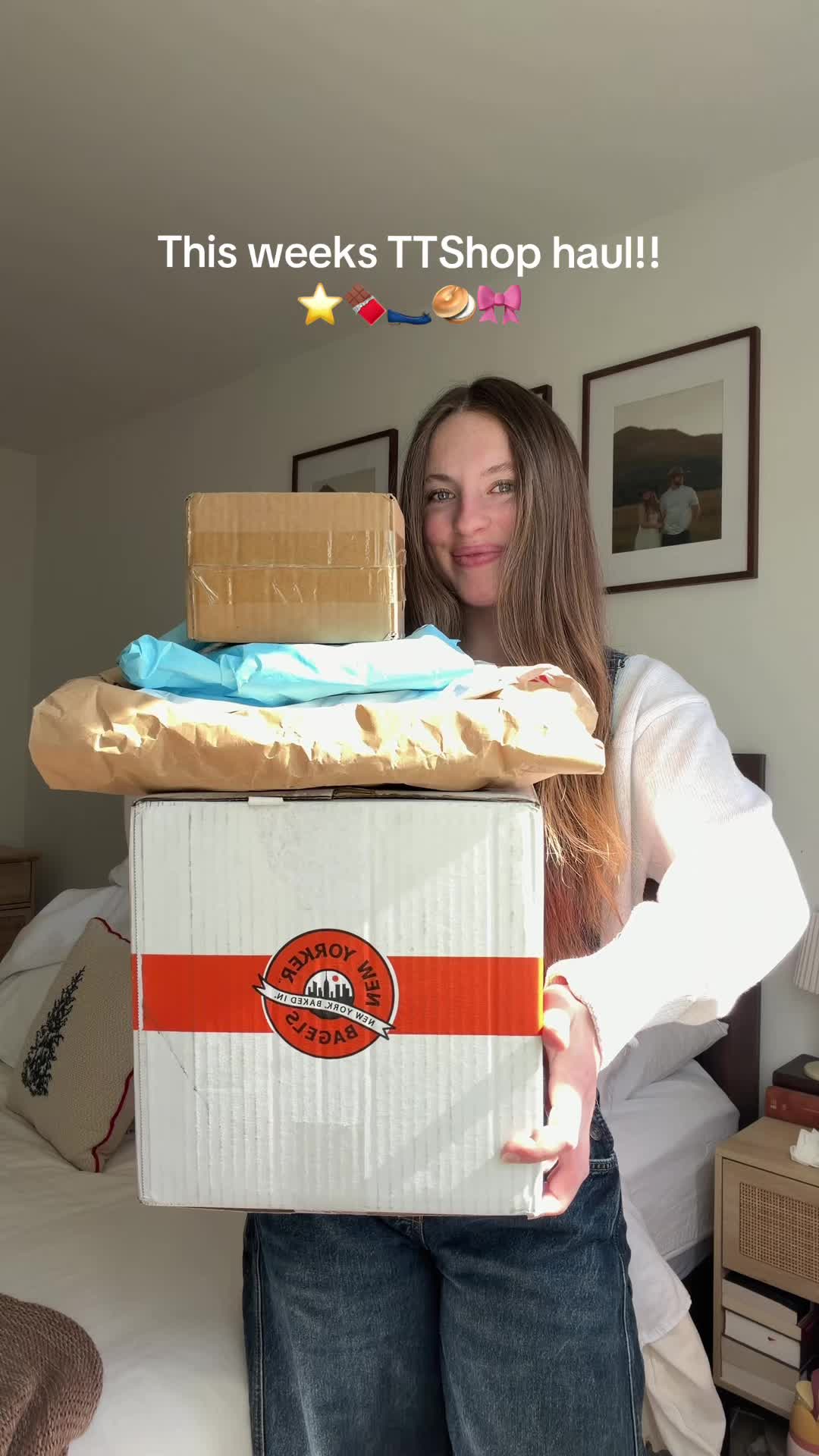TikTok post by @taylordthompson for Songling Fashion. Caption reads: So so thankful for all the goodies this week!! My....