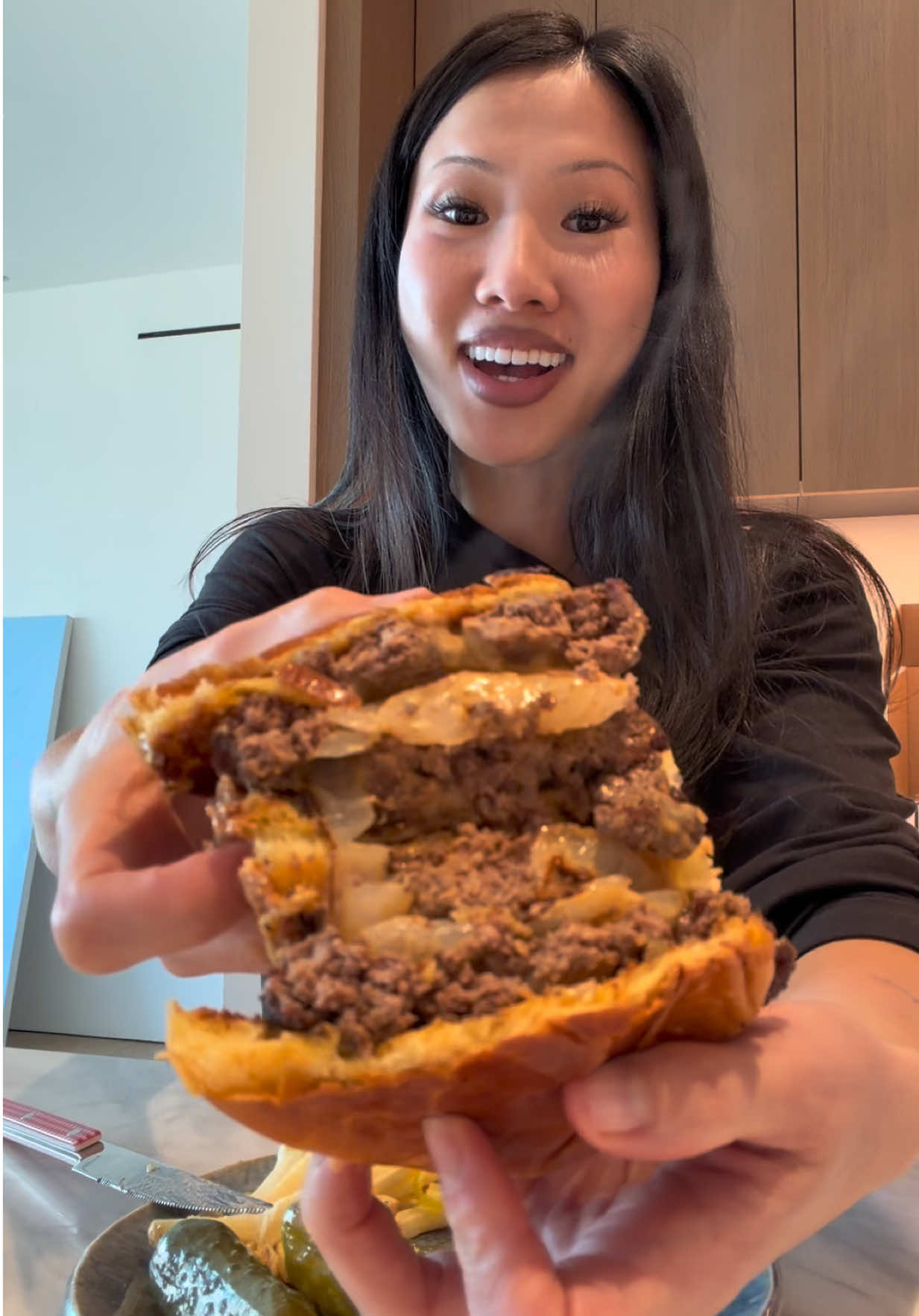 TikTok post by @ally_wong for Heinz. Caption reads: Been into extra hearty meals lately 🌝 @heinz....