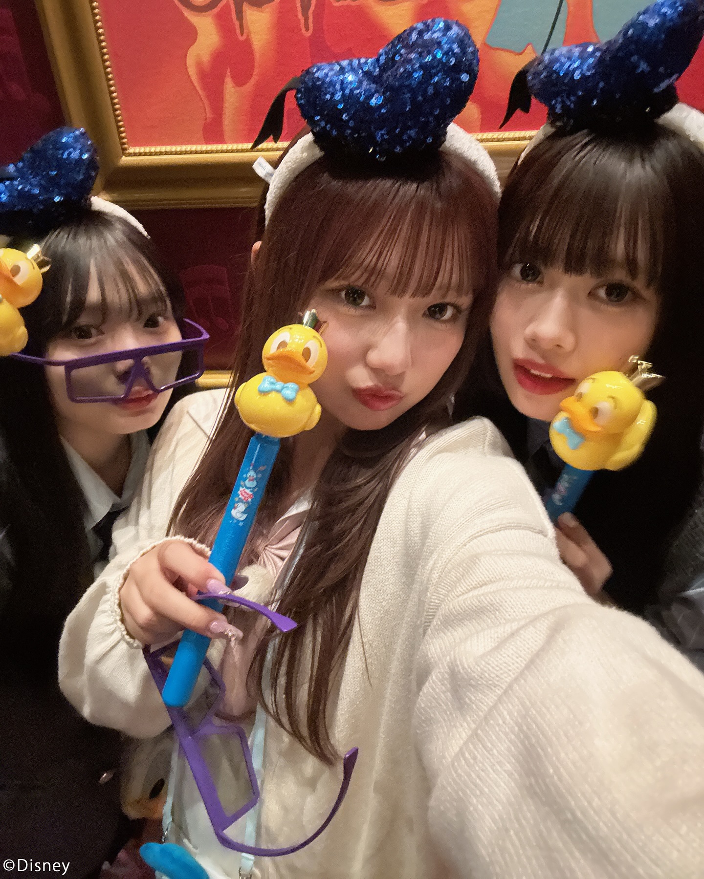 Instagram post by @hinat.a0525 for Tokyo Disney Resort Products. Caption reads: 5/12（月）夜10時から配信の「今日、好きになりました。」のビデオ限定企画に出演してるよっ🌼

....