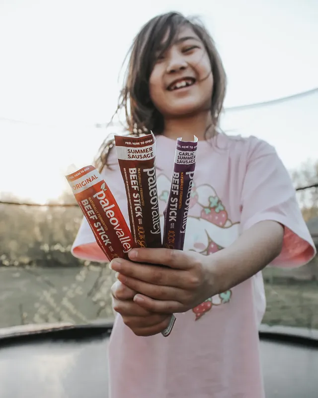 Instagram post by @raisingwildkeikis for Paleovalley. Caption reads: [...] that my kids will actually eat,....