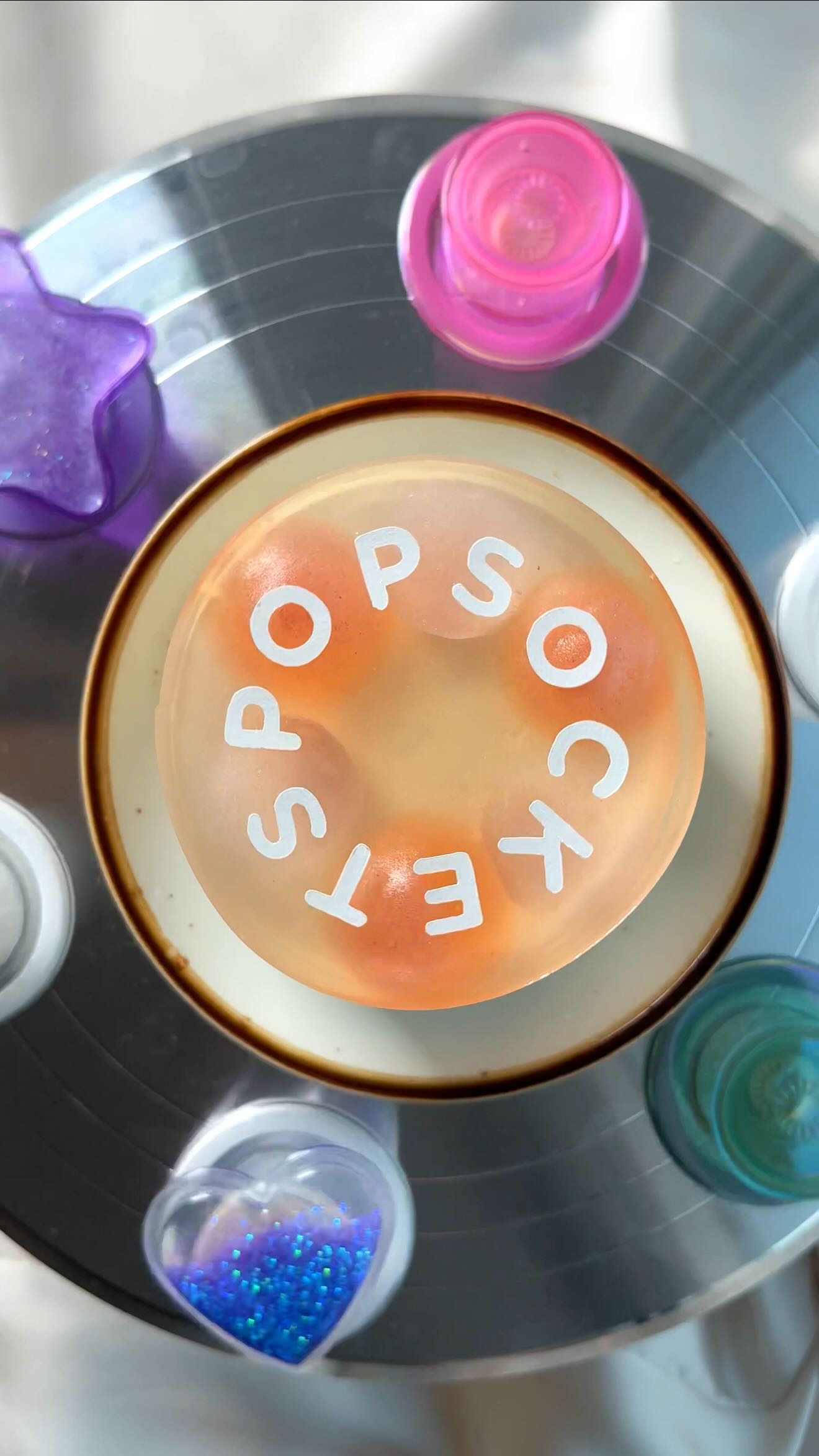 Instagram post by @clairesawa for PopSockets. Caption reads: I love functional accessories!! There’s so many....