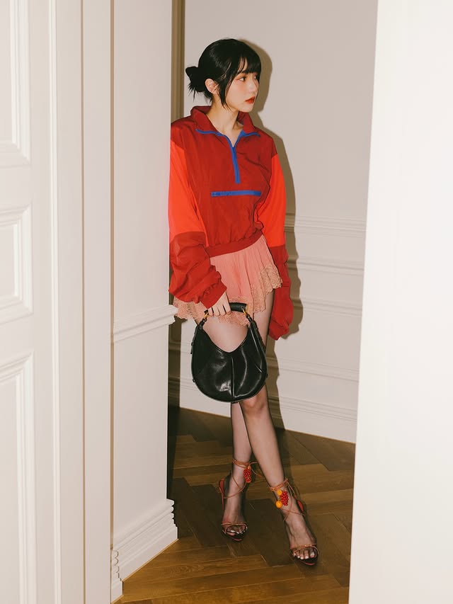Instagram post by @cos55555 for Saint Laurent. Caption reads: A quietly bold day at home🌶️ @ysl #ysl.
