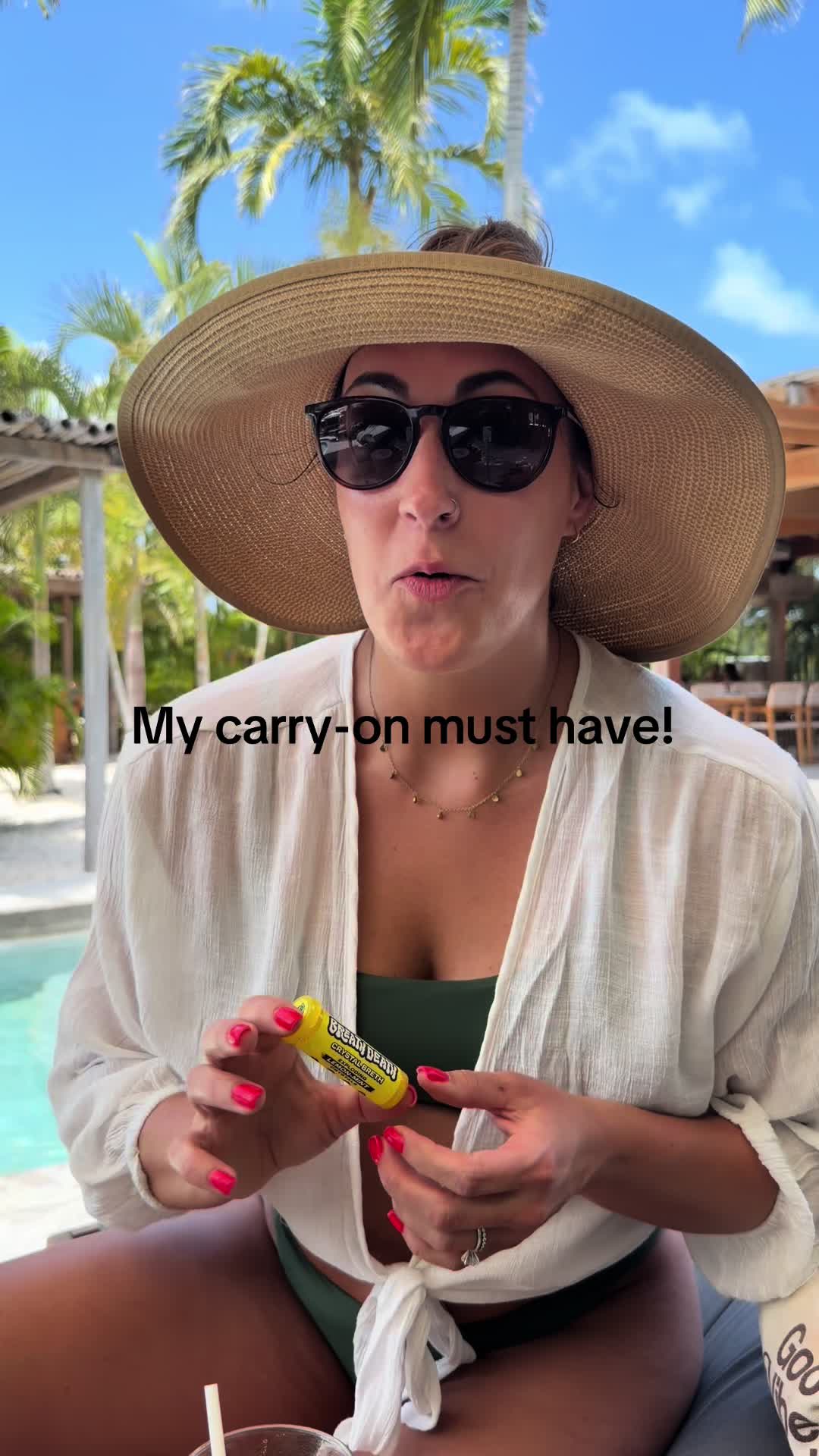 TikTok post by @foodiefarmwife for Breath Death. Caption reads: [...] on the plane with bad breath! 😷 @Breath....