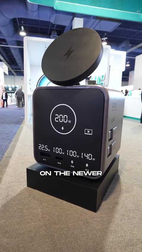 Instagram post by @samsonjc22 for Aukey. Caption reads: [...] get a charger that can keep up!....