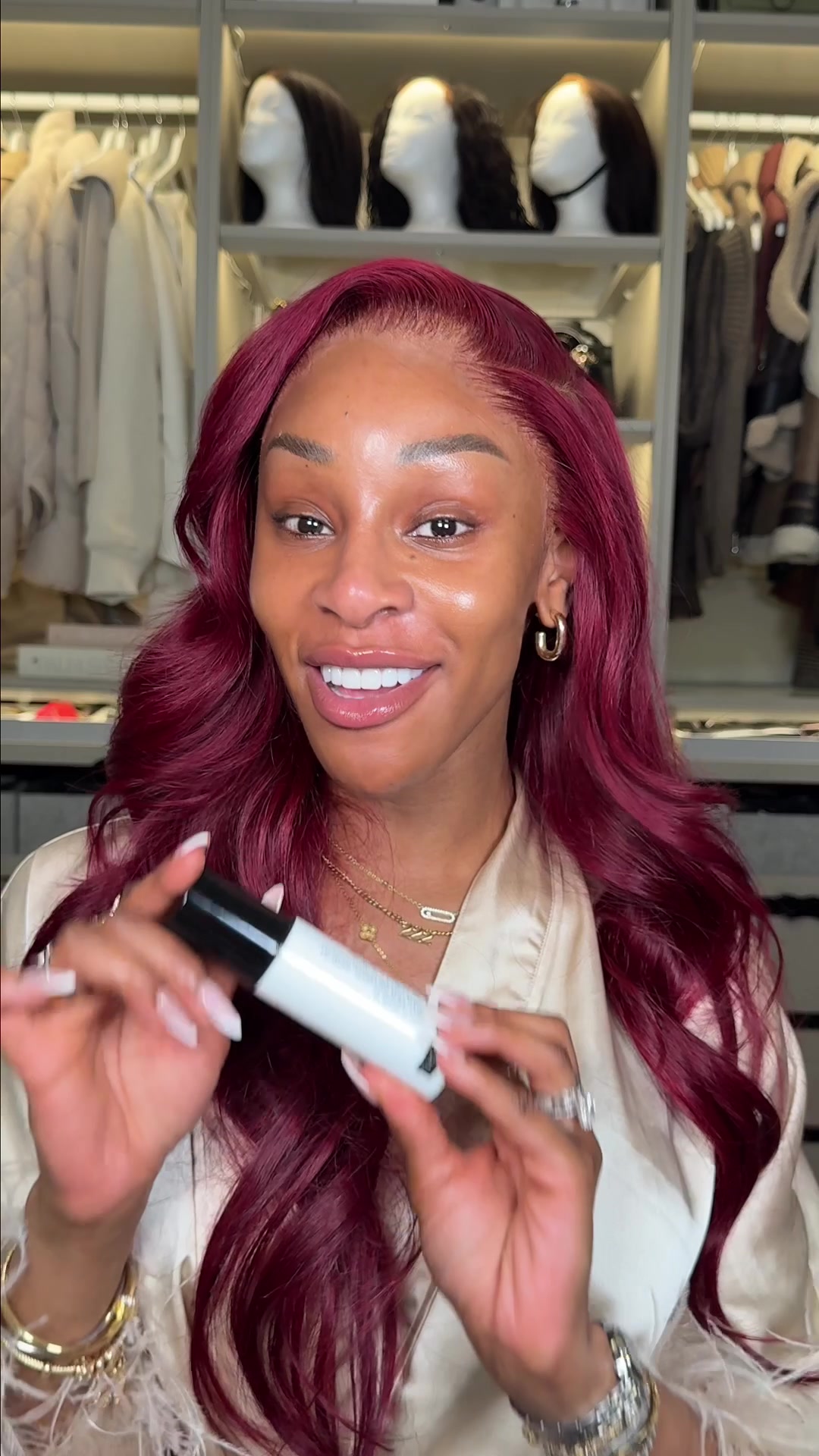 TikTok post by @itsmariammusa1 for Theinkeylist. Caption reads: I love my skin now, but 2026, 31 is about to get....