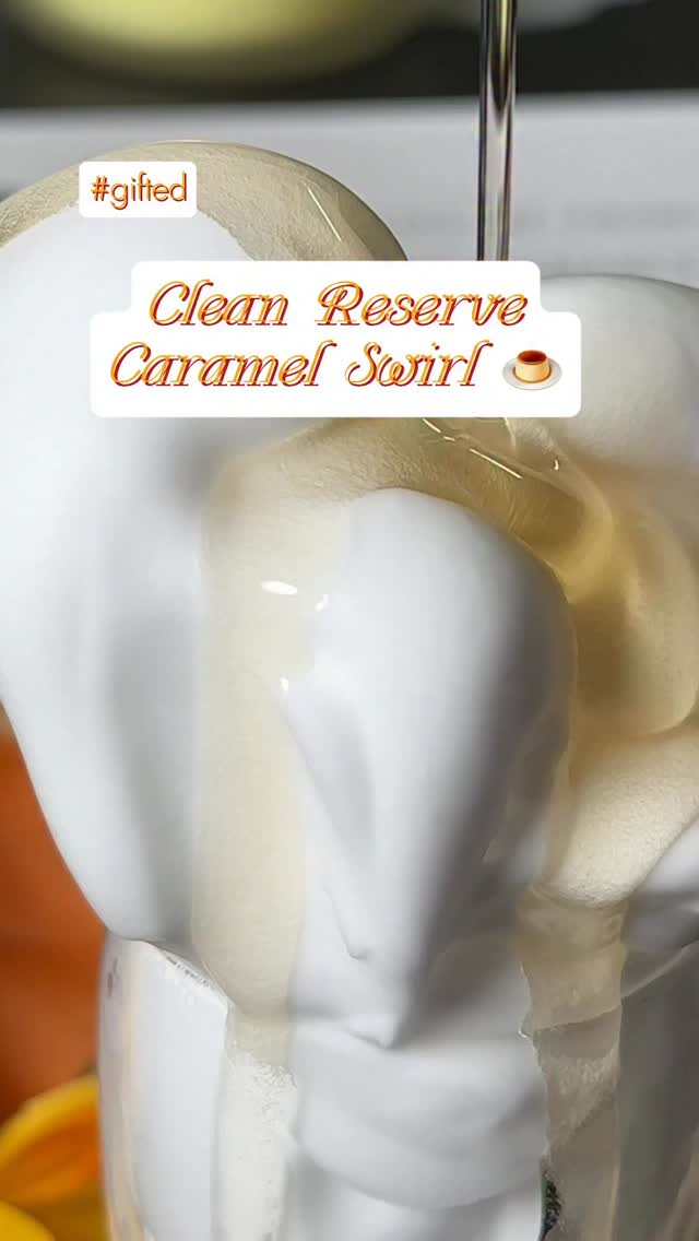 Instagram post by @spoiledglamhunii for CLEAN BEAUTY COLLECTIVE. Caption reads: Caramel Swirl is that sweet, creamy gourmand that....