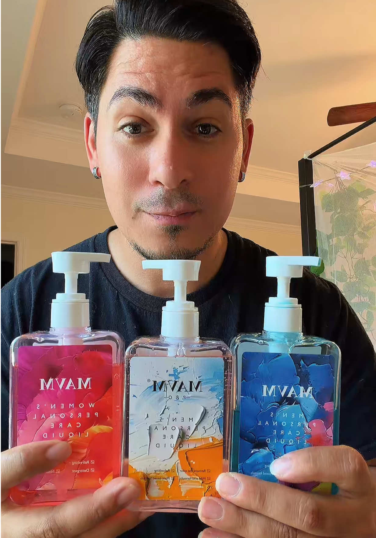 TikTok post by @jayfinds23 for MAVM. Caption reads: @MAVM #mavmwash #mavm #menswash #phbalance #fyp.