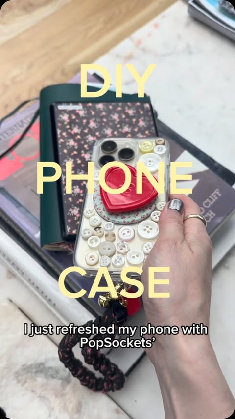 Instagram post by @harper__amanda for PopSockets. Caption reads: PopSockets Sew Cute Collection is the perfect....
