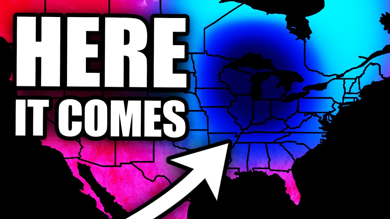 YouTube post by @RyanHallYall for Smalls. Caption reads: A MAJOR Winter Storm Is Developing....