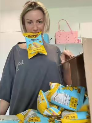 TikTok post by @_sierrarochelle for HIPPEAS. Caption reads: [...] the merrier! I’m obsessed with these!!!....
