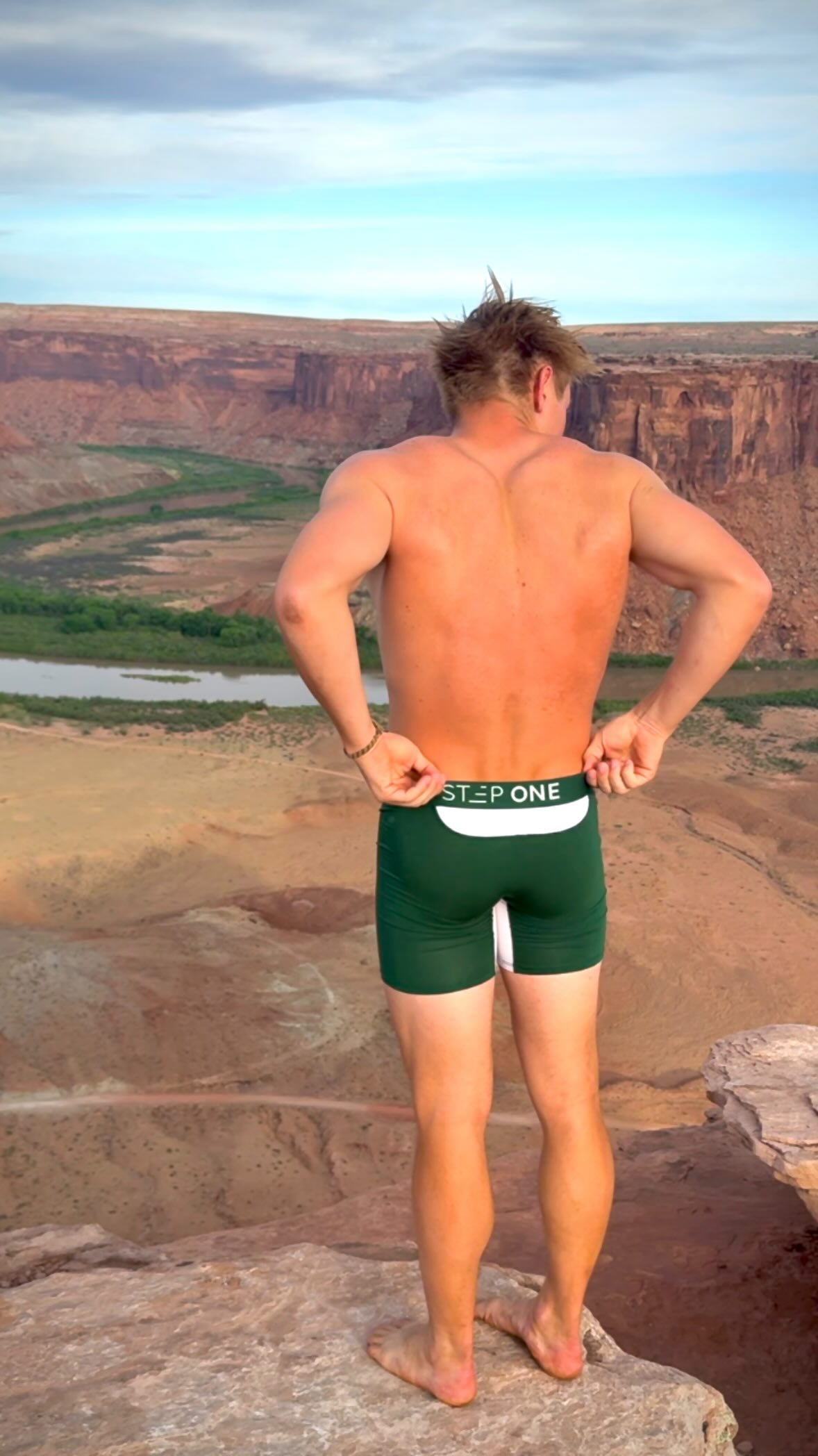 Instagram post by @tristankuhn for Step One. Caption reads: [...] on the planet 🌱 - I’ve been rocking....