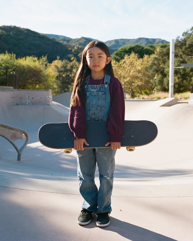 Instagram post by @chikastagram_0425 for GAP. Caption reads: “It’s okay if you don’t land it. Just....