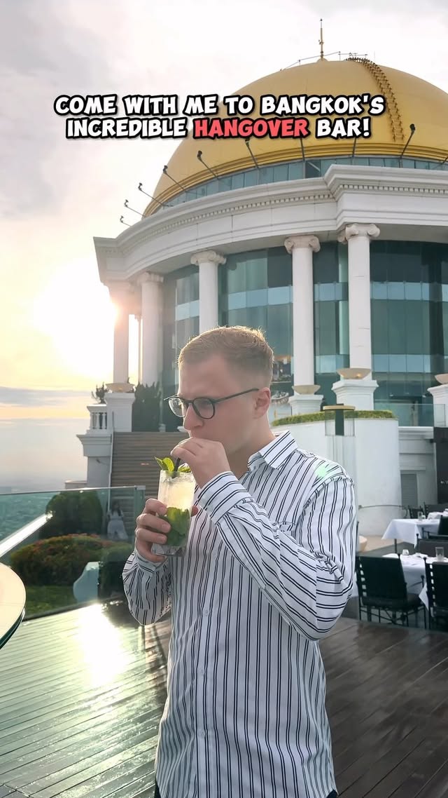 Instagram post by @christianbrucki for ExpressVPN. Caption reads: [...] #hangover2 #travelhack #expressvpn #ad....