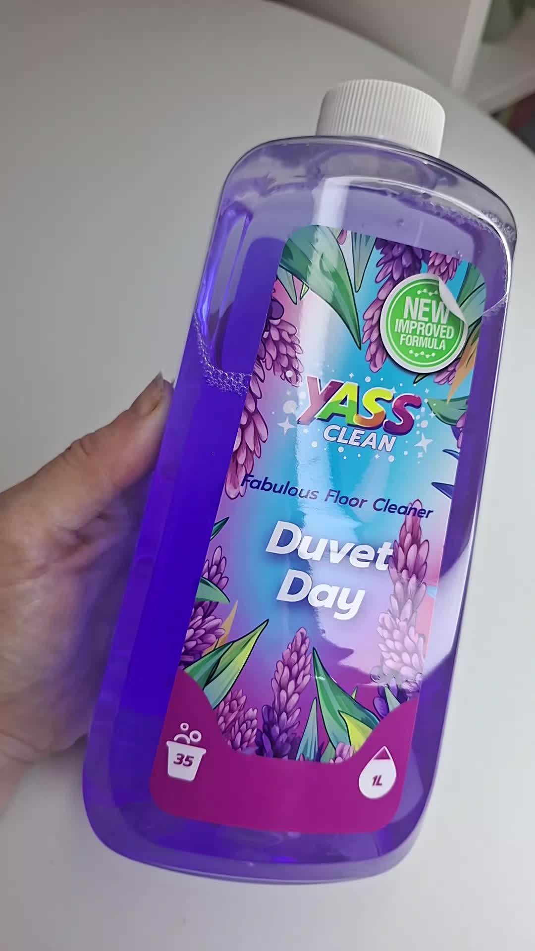 TikTok post by @gingerck_ for Yass Clean. Caption reads: if you could smell her 😍😍 @Yass Clean #cleantok....
