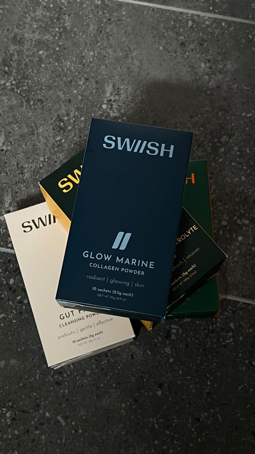 Instagram post by @gunclediaries for SWIISH. Caption reads: Swiish Swiish bish! Excited to try these out!!....