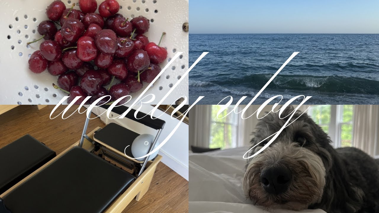 YouTube post by @EmmaMacDonald for Linha Niina Secrets. Caption reads: a week in my life getting settled at our summer....