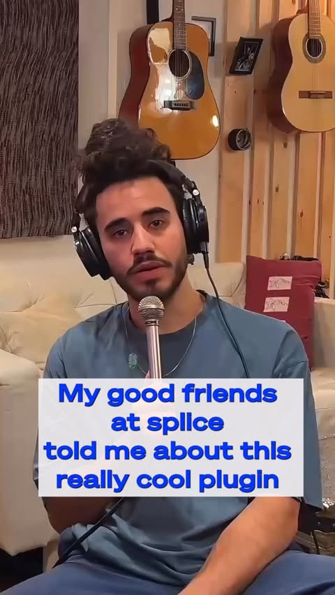 Instagram post by @tamuzsamples for Splice. Caption reads: first impressions on Splice INSTRUMENT 👀.