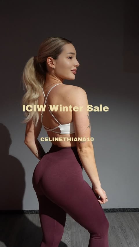 Instagram post by @celinethiana for ICANIWILL. Caption reads: [...] for an extra 10% off @ICANIWILL 

*in....